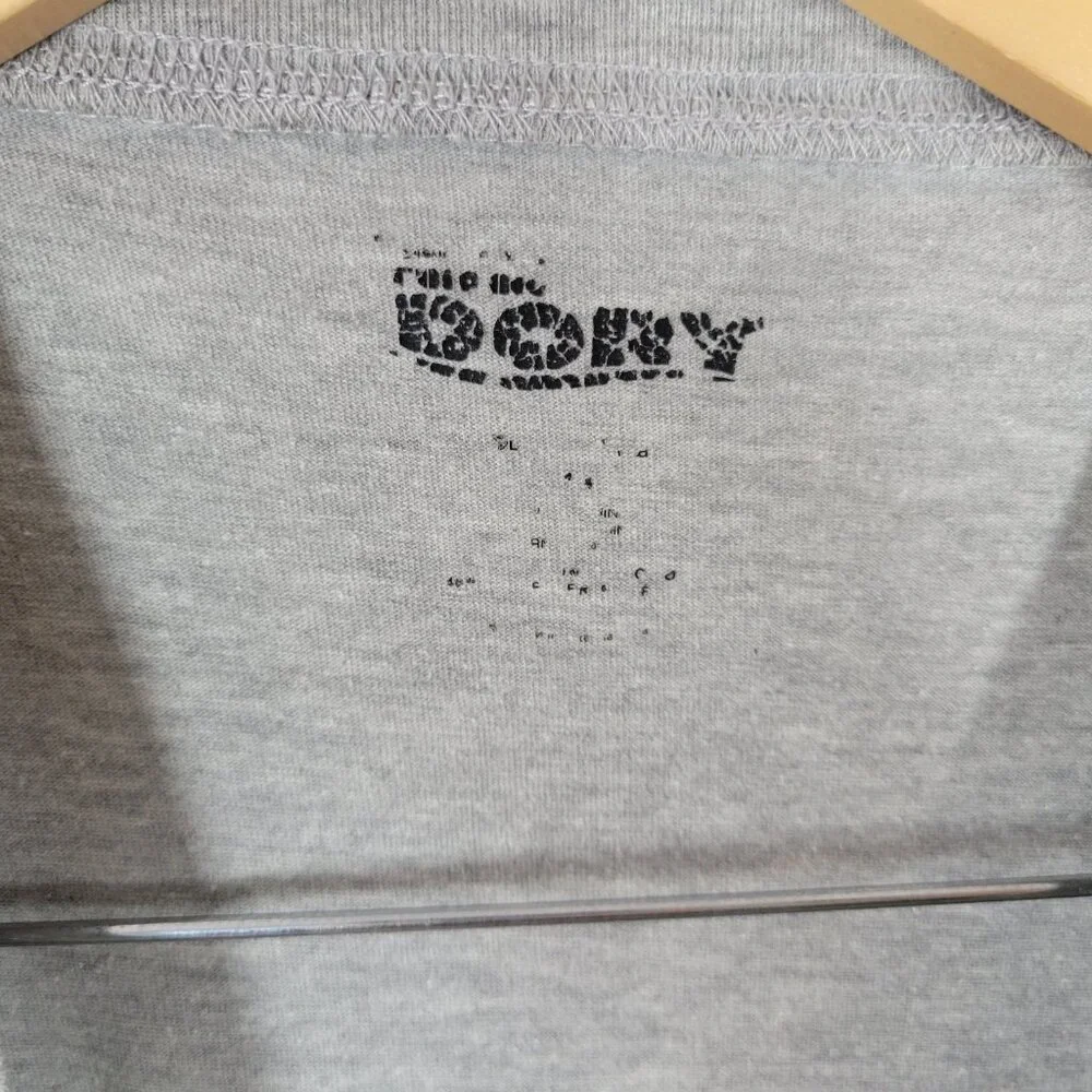 Disney Pixar Finding Dory Womens Pajama Top 1X Plus Gown Gray Cotton Blend GRA26 - Picture 7 of 9